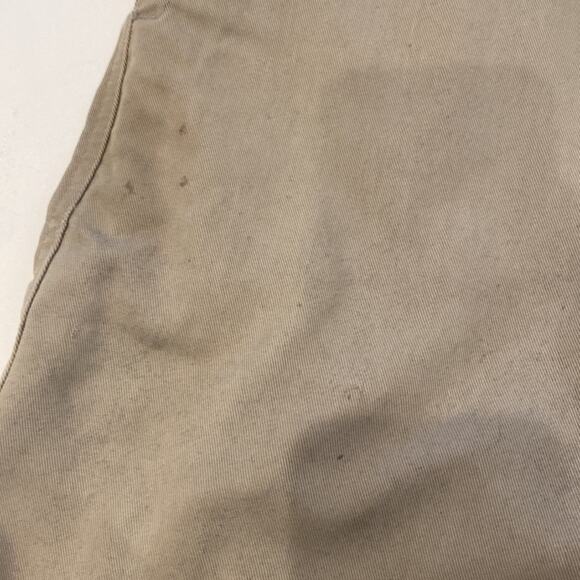 Quicksilver Men’s Khaki Tan Shorts Skater Style Sz 28 Polyester Cotton Relaxed - Picture 2 of 14